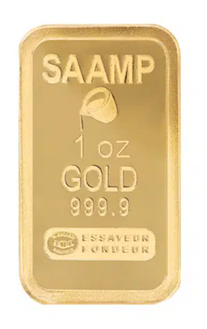 Lingotin d'or de chez SAAMP