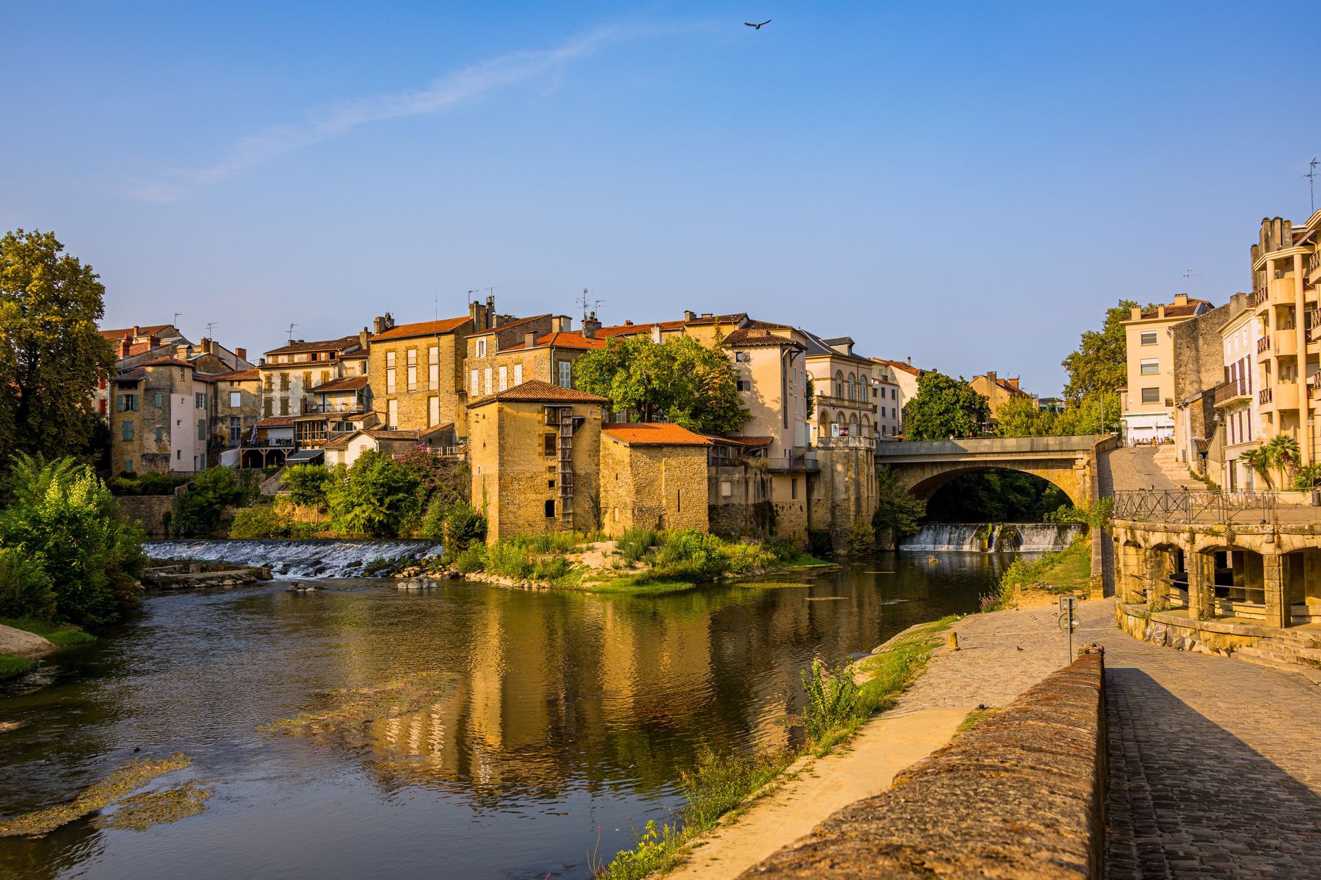 La ville de Mont-de-Marsan.