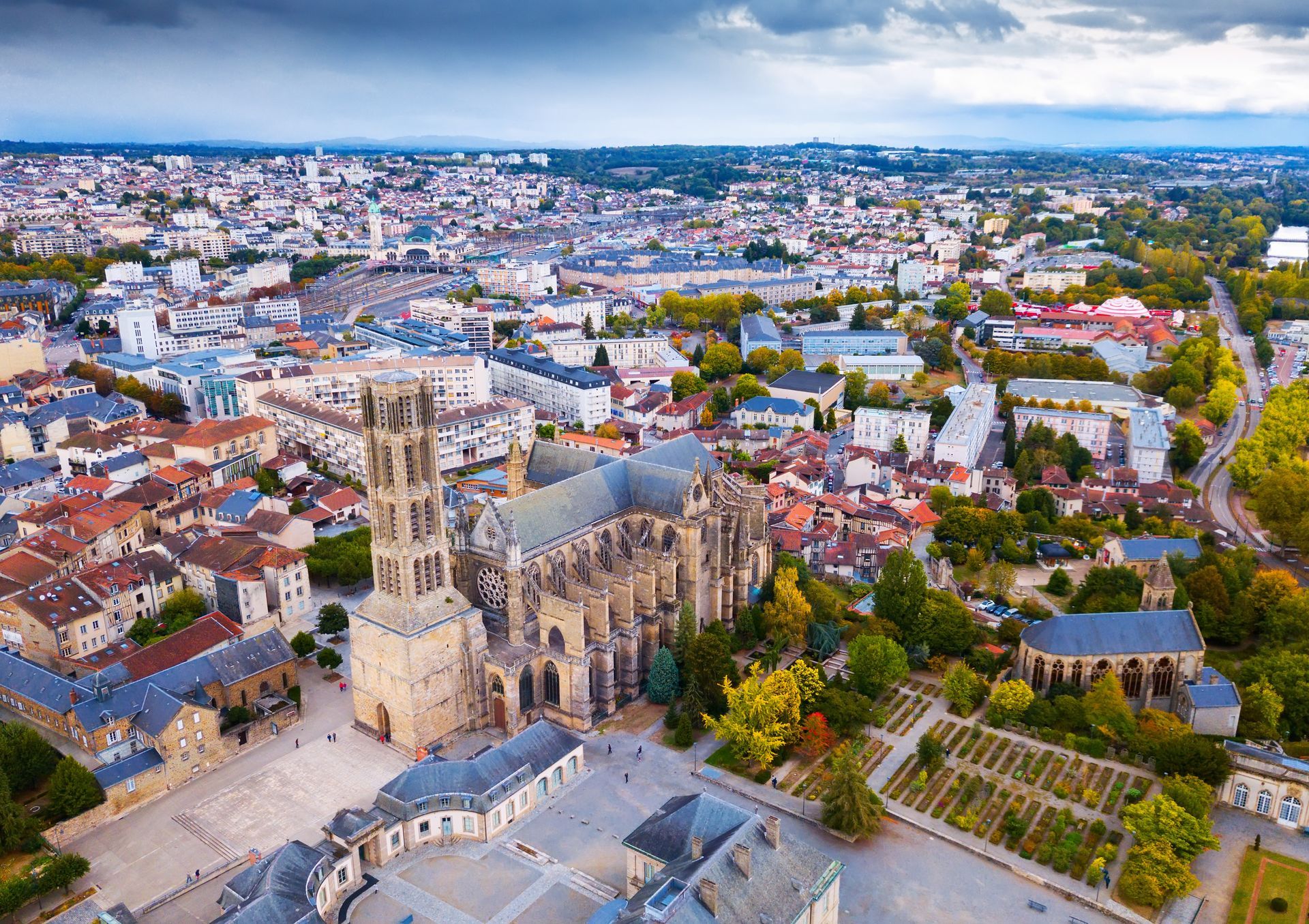 La ville de Limoges.