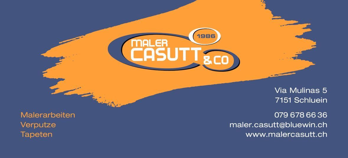 Maler Casutt & Co. - Schluein