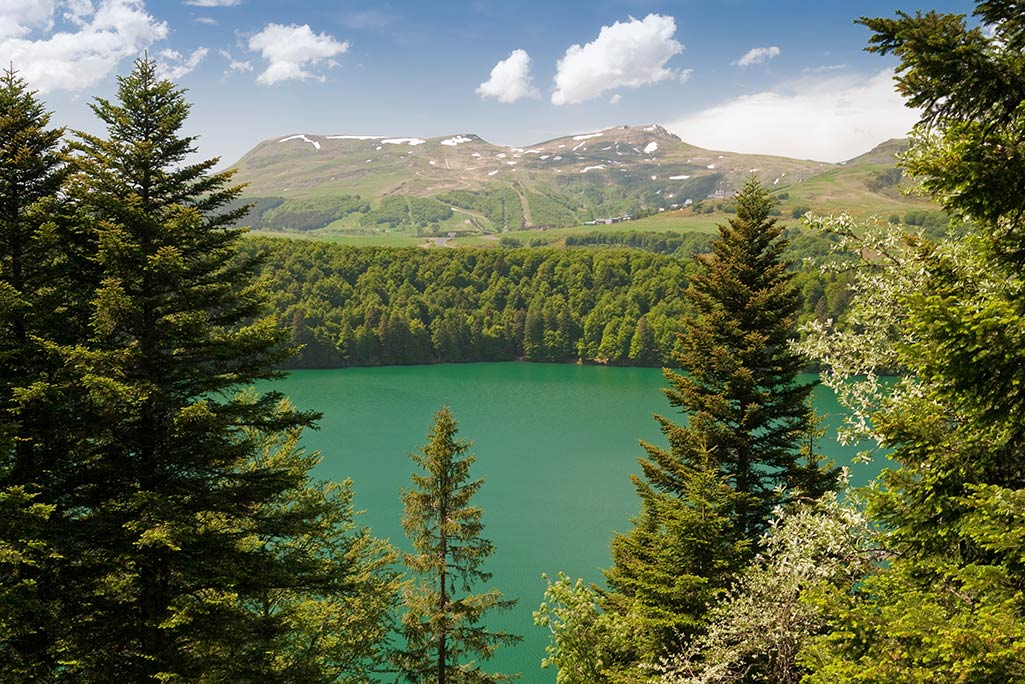 Lac Pavin en Auvergne