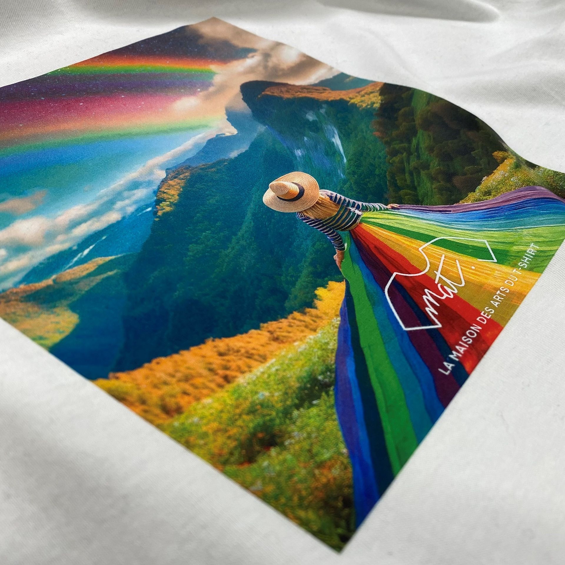 Impression DFT sur t-shirt