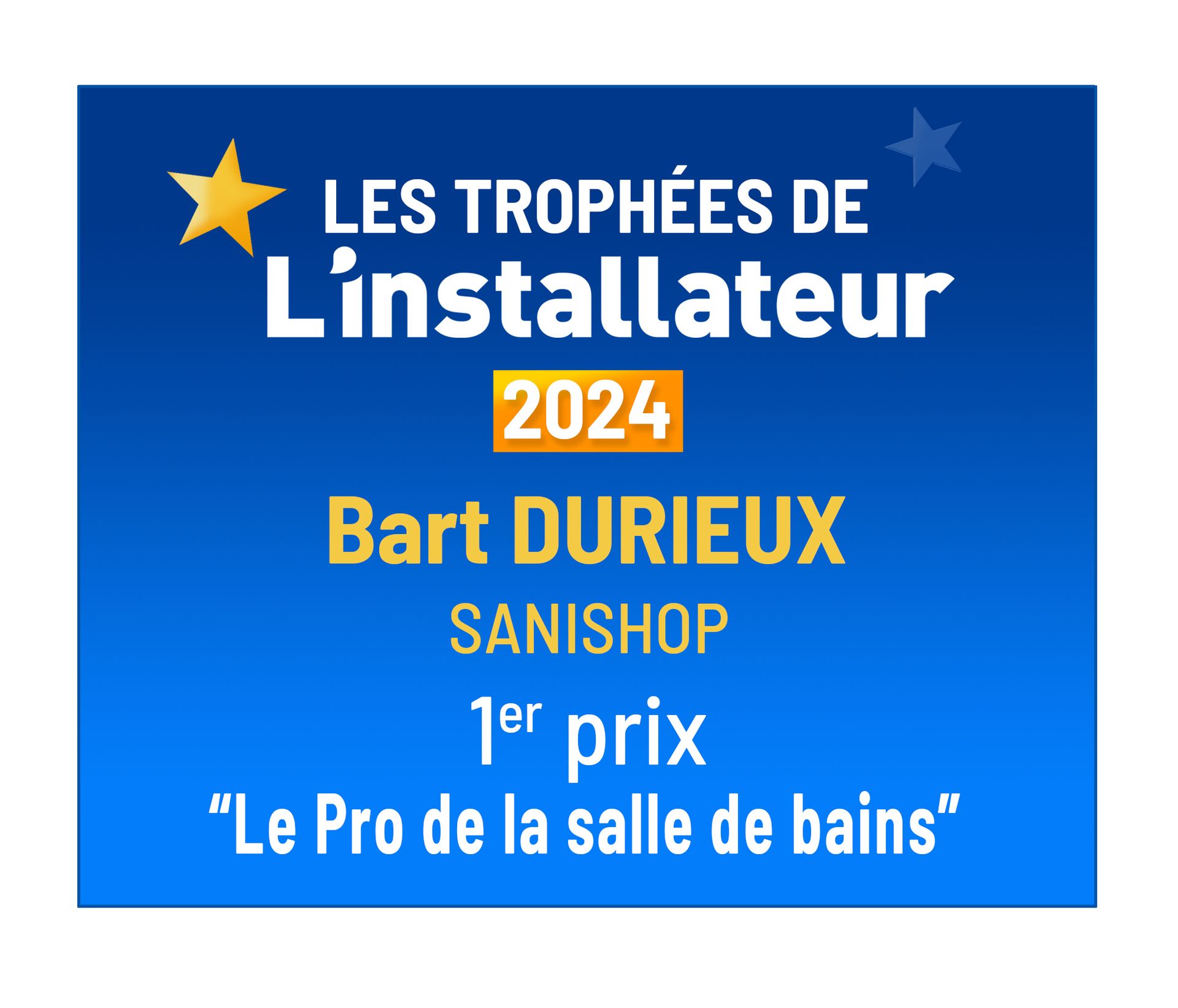 Les trophées de l'installateur 2024.