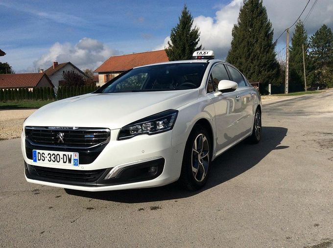 Un taxi de la compagnie Jeanneret