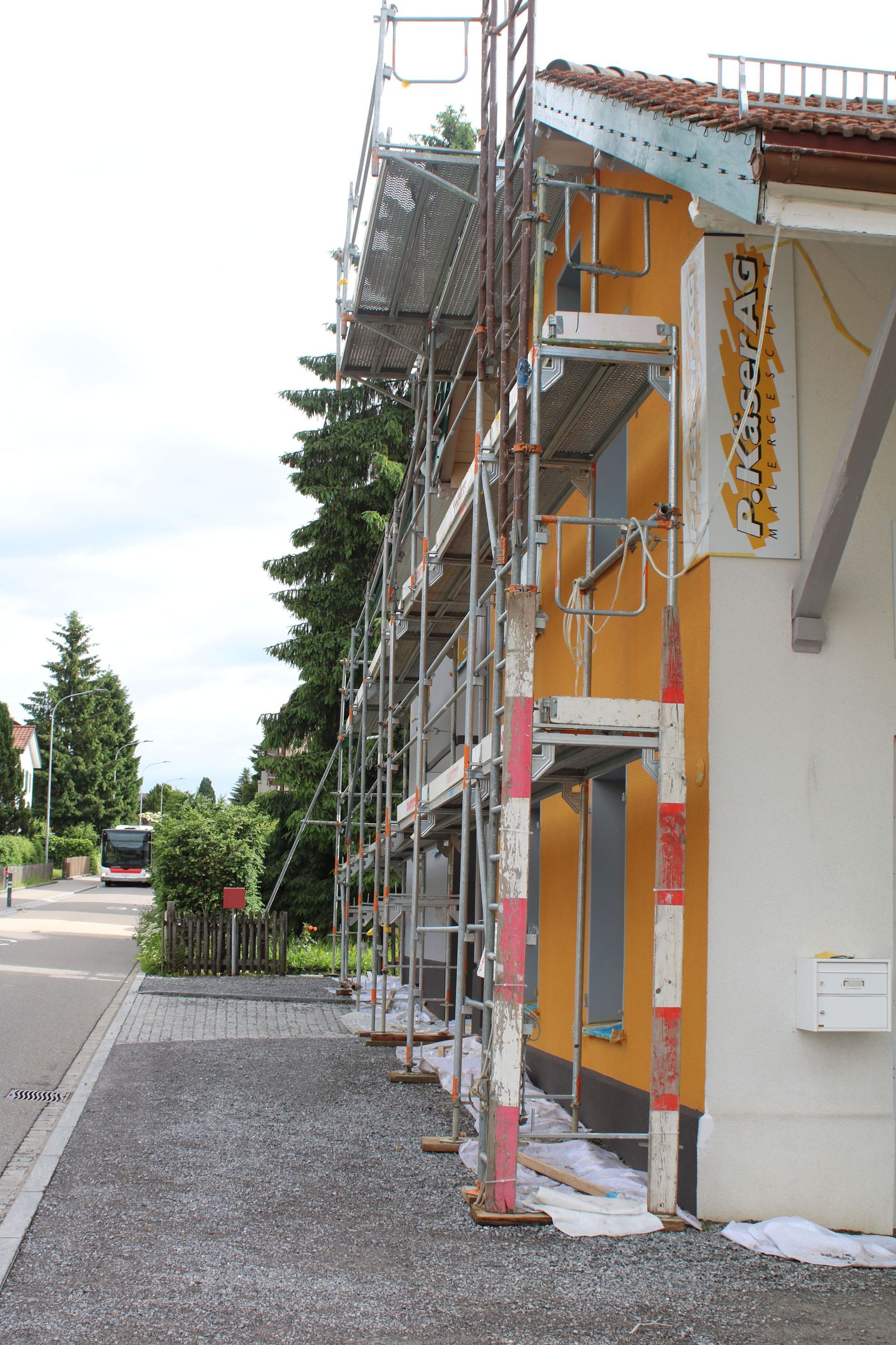 Aussenfassade - Malergeschäft P. Käser AG - St. Gallen