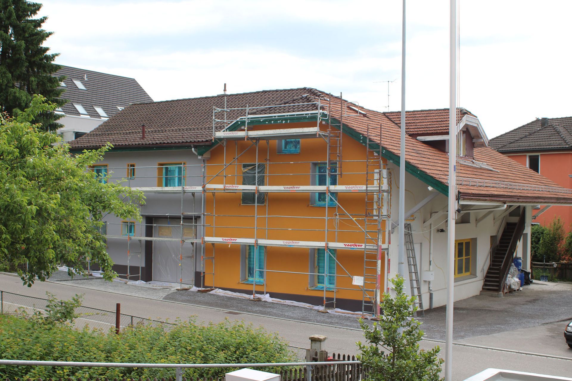 Aussenfassade - Malergeschäft P. Käser AG - St. Gallen