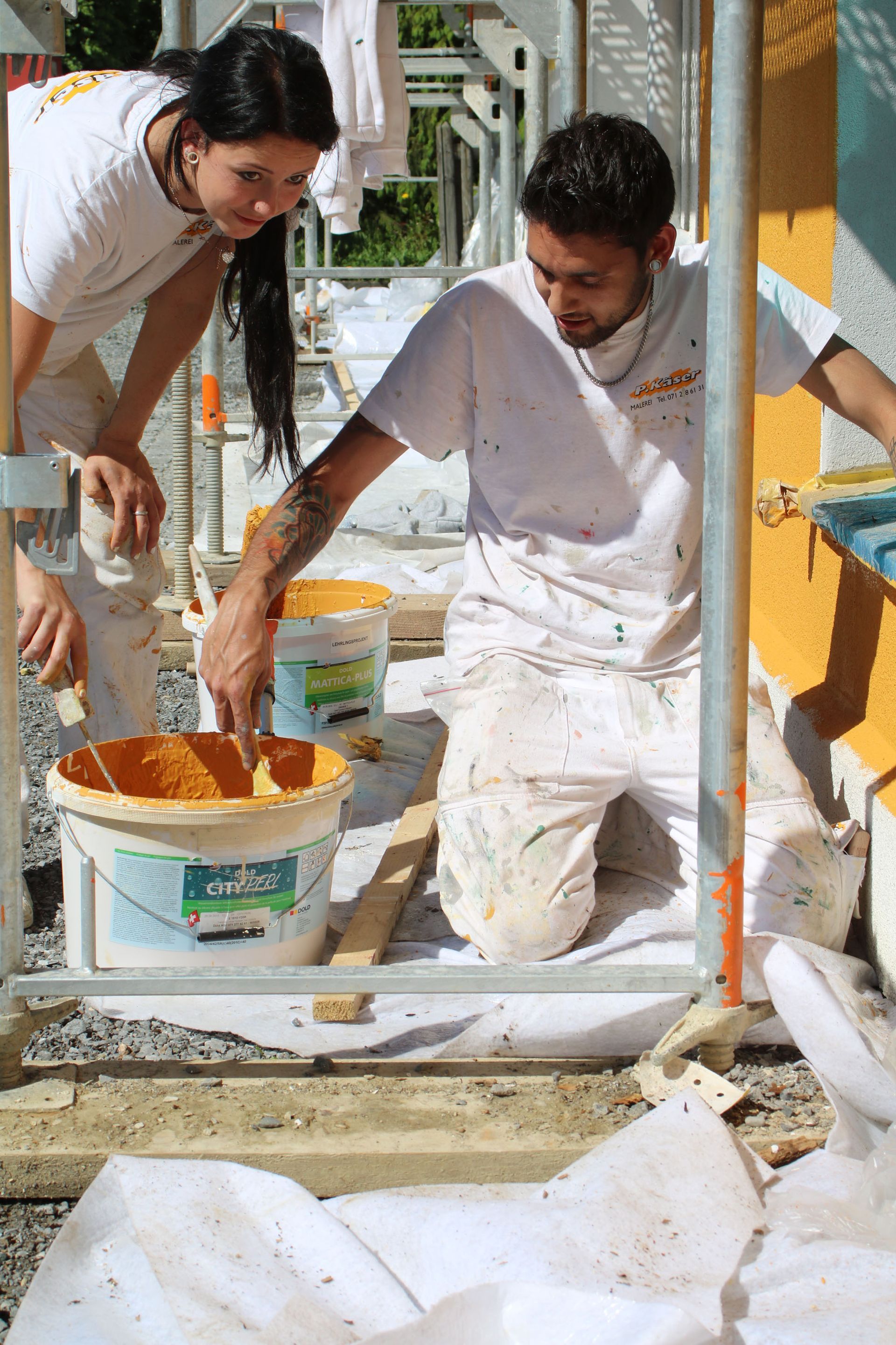 Aussenfassade - Malergeschäft P. Käser AG - St. Gallen