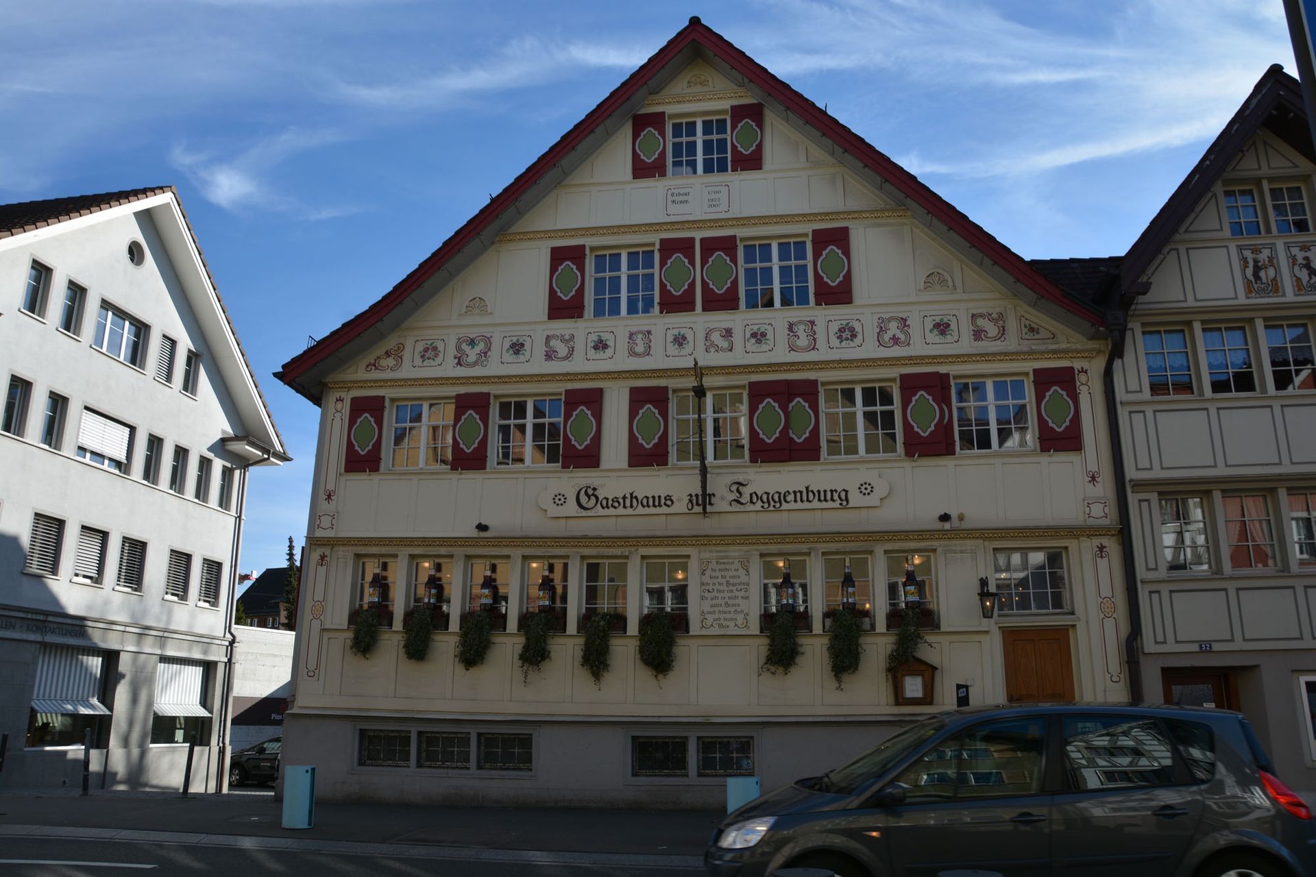 Fassade nachher – Malergeschäft P. Käser AG – St. Gallen