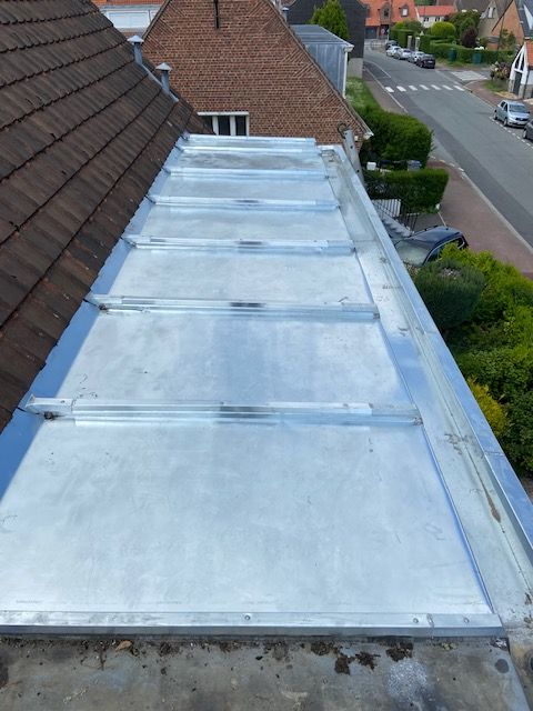 Un élément de zinguerie