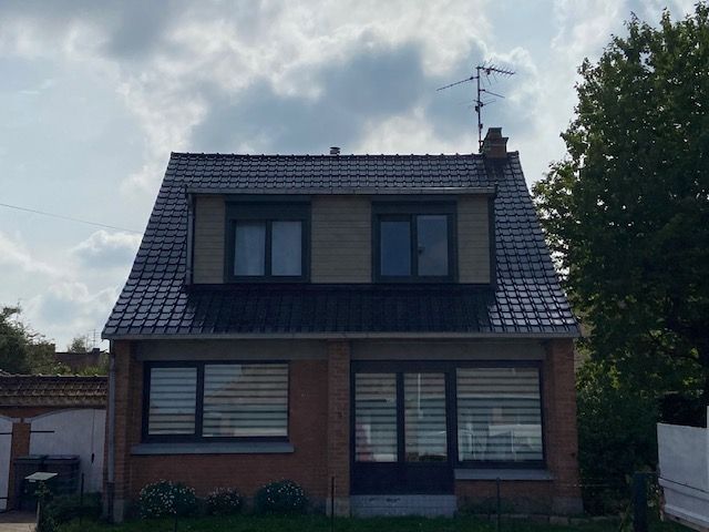 Maison avec nouvelle toiture