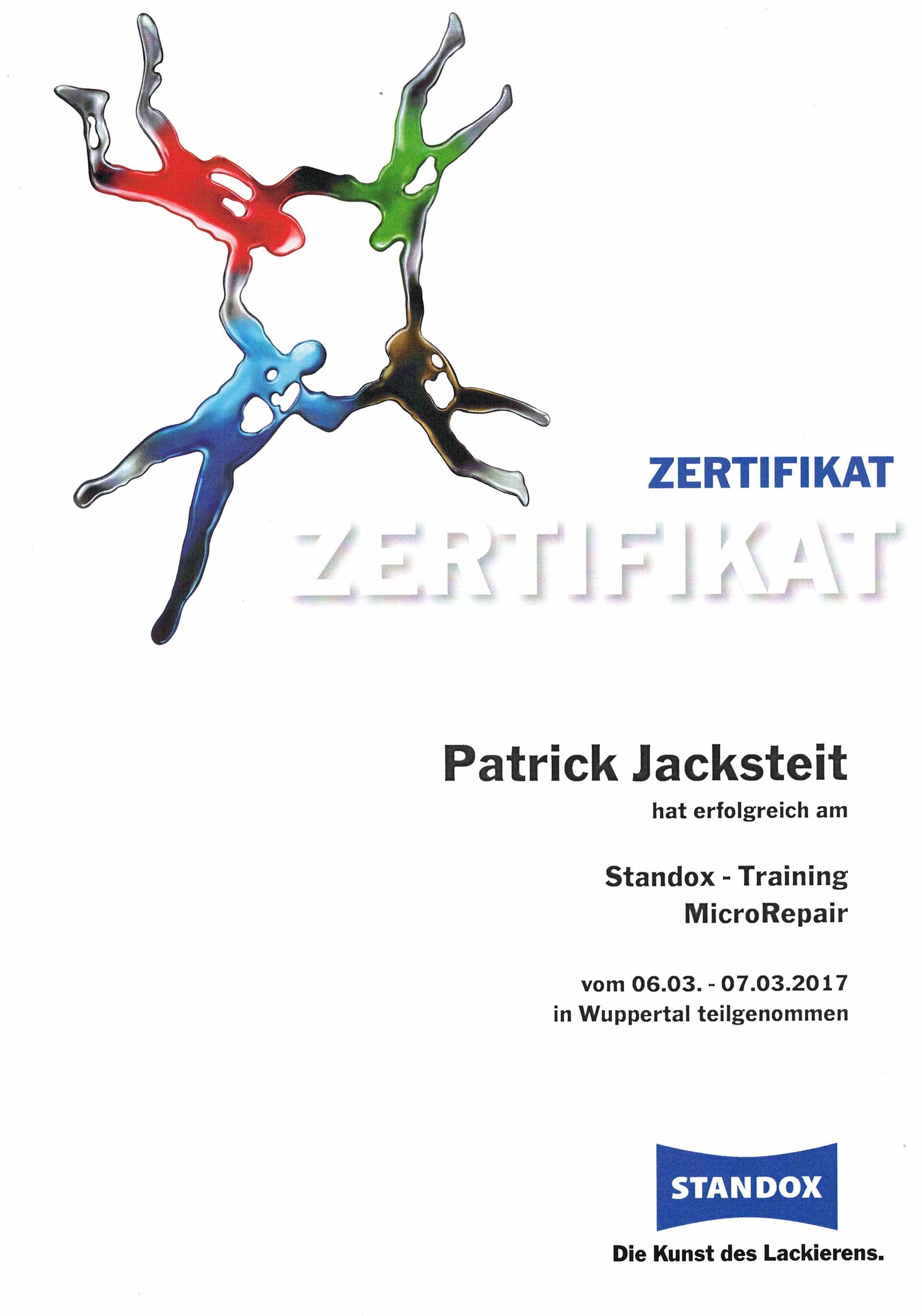 Zertifikat