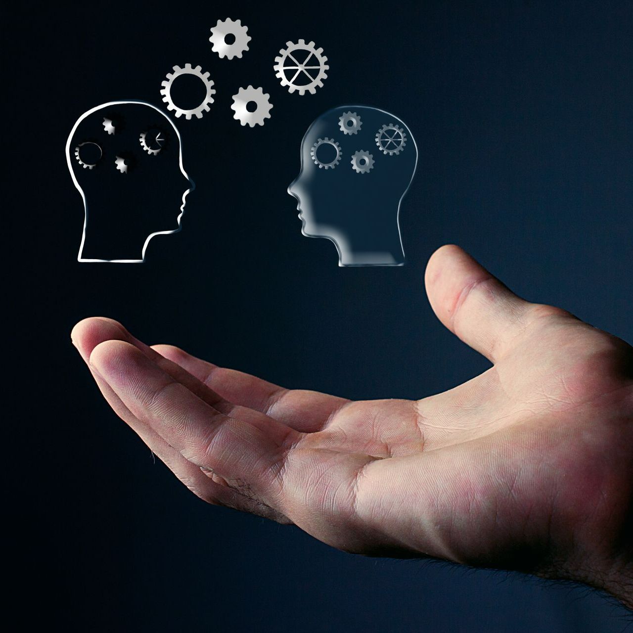 Mains et symboles psychologiques