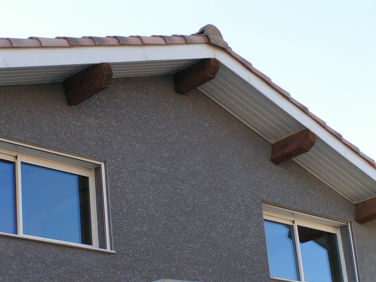 Lambris sous toiture à Béziers