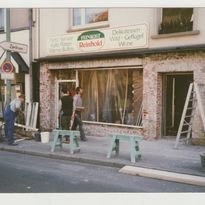 Feinkost Reinhold Fassadenerneuerung