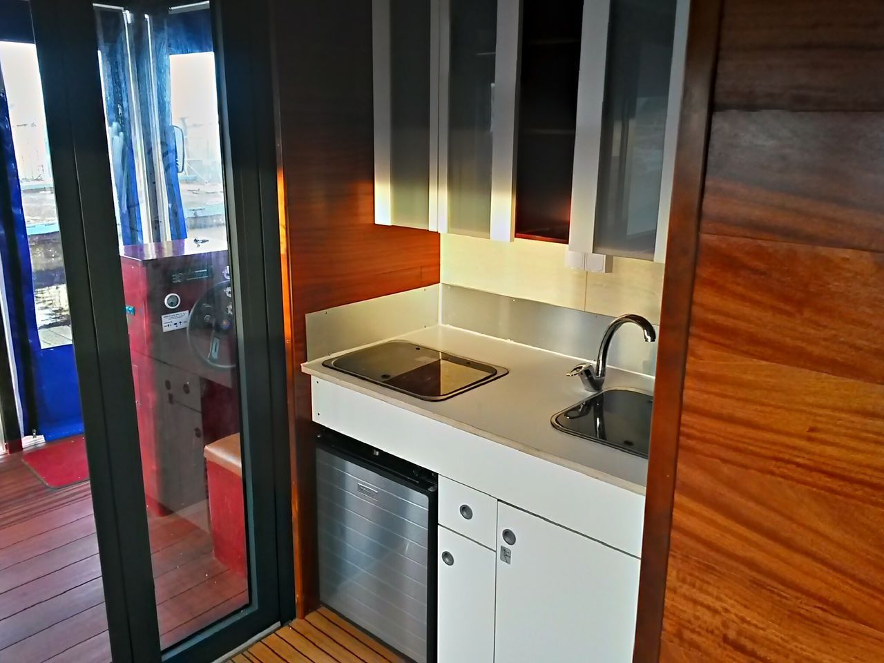 Hausboot Floß D7 | Küche