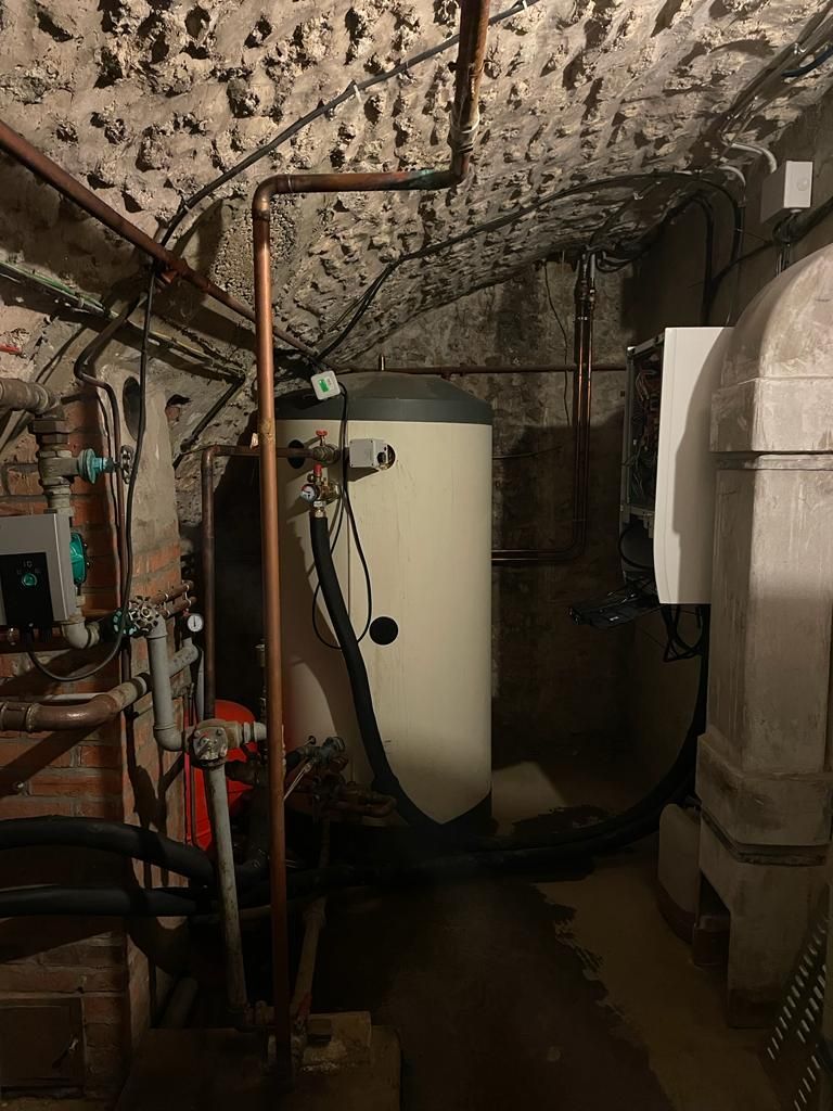 Chauffage dans un sous-sol