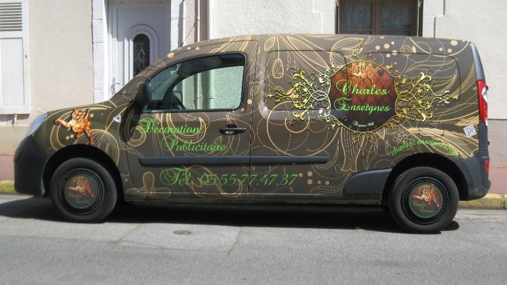 Covering véhicule Enseignes Charles