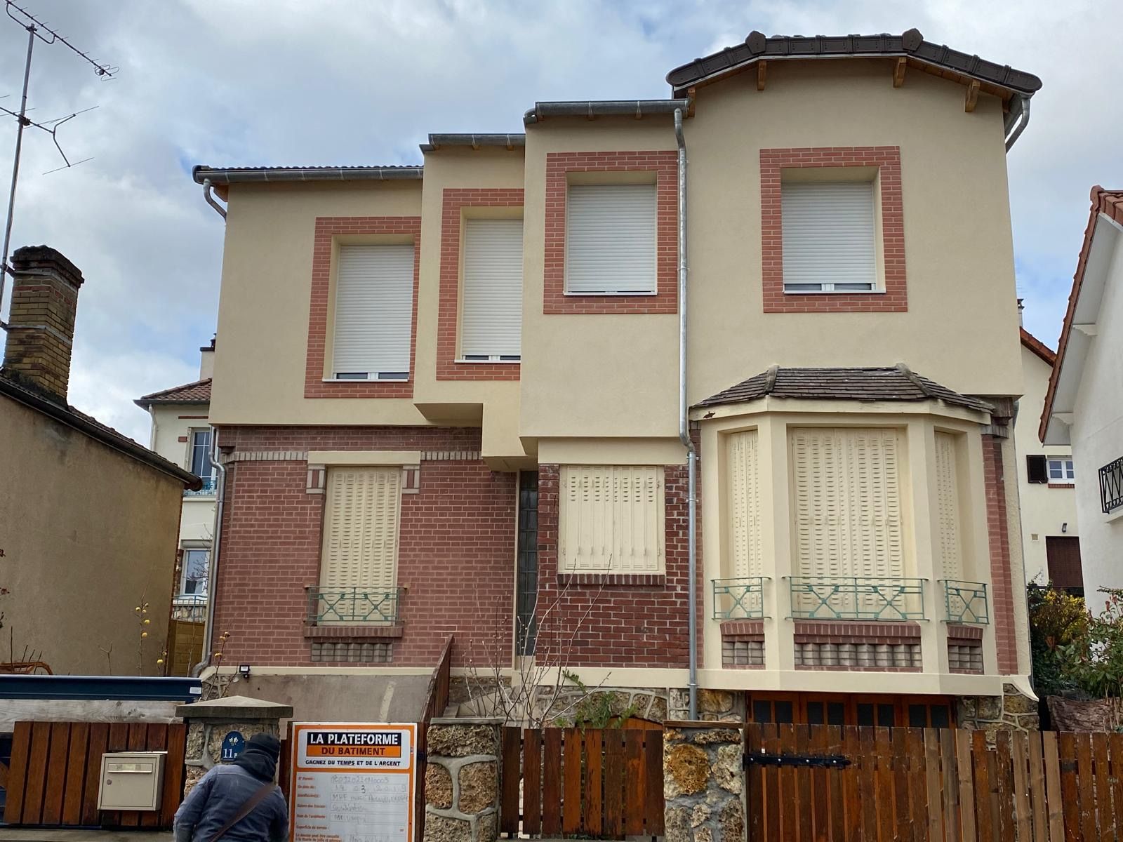 Maison après un chantier de surélévation