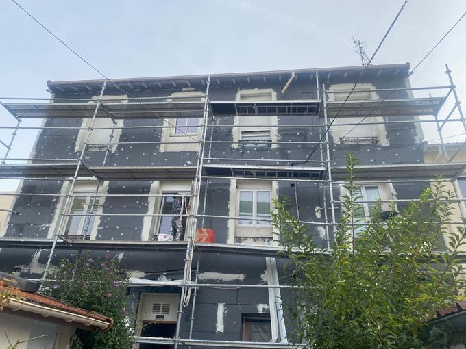 Isolation d'un immeuble par l'extérieur