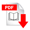 Un archivo pdf con un libro abierto y una flecha apuntando hacia abajo.