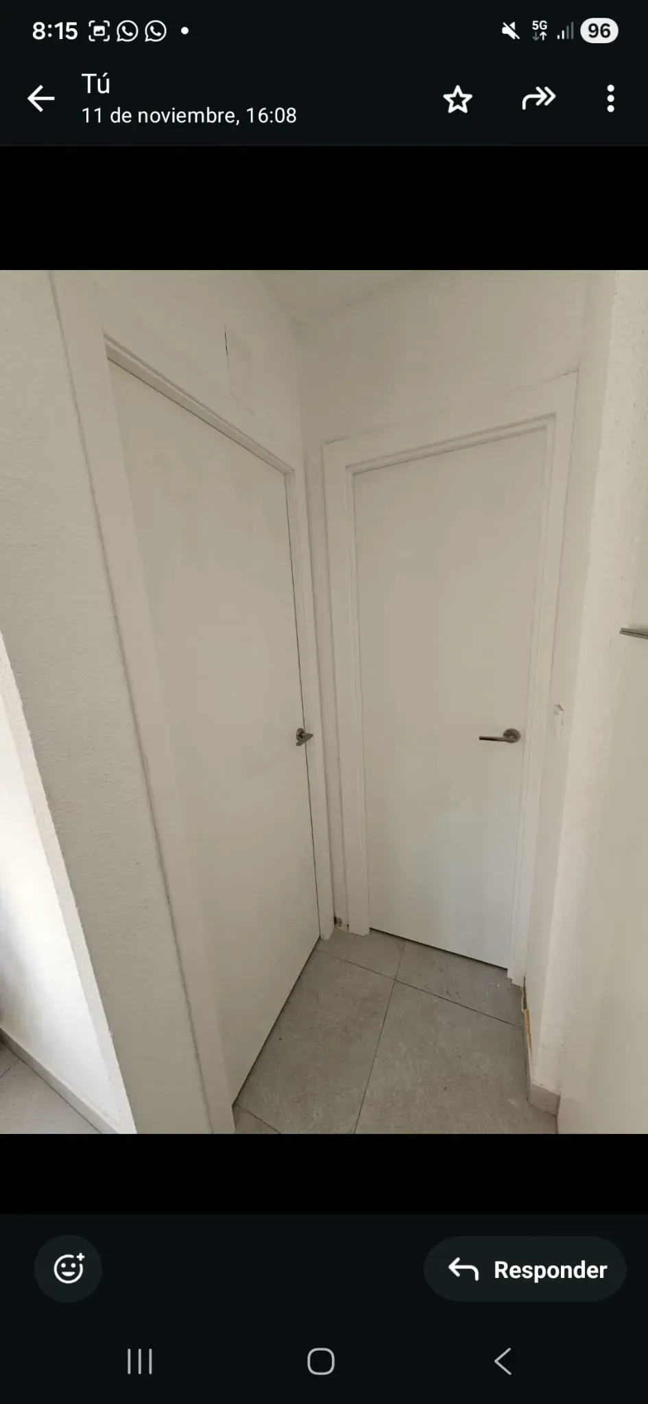 Cucarachas arrastrándose sobre migas y baldosas en el piso cerca de una pared.