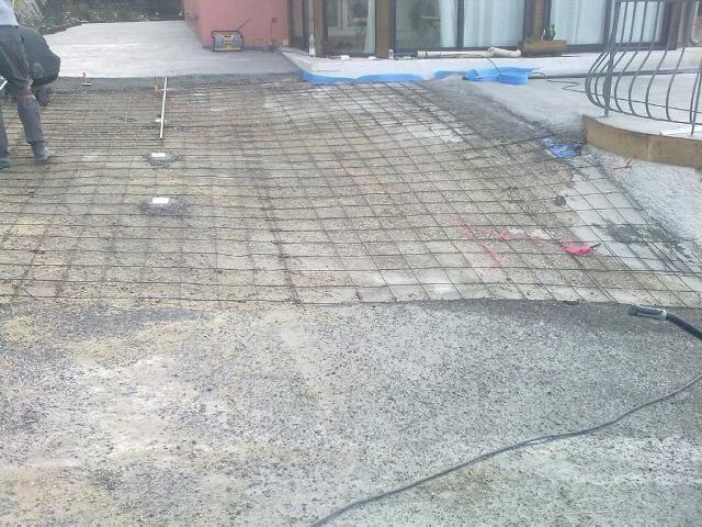 Carrelage extérieur - pose