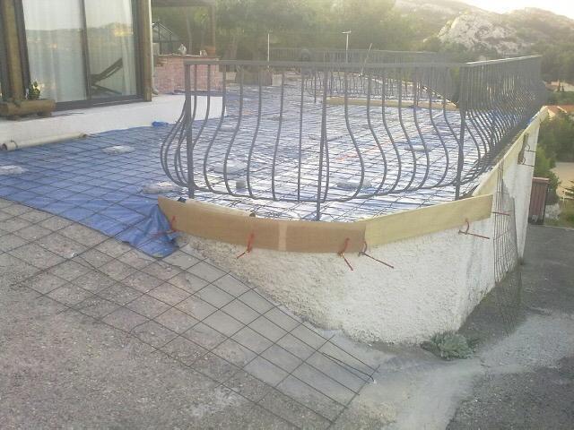 Aménagement de terrasse