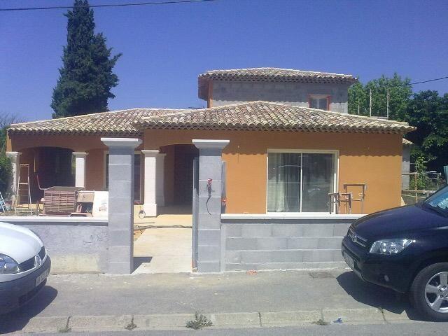 Maçonnerie - création de piliers et de clôture