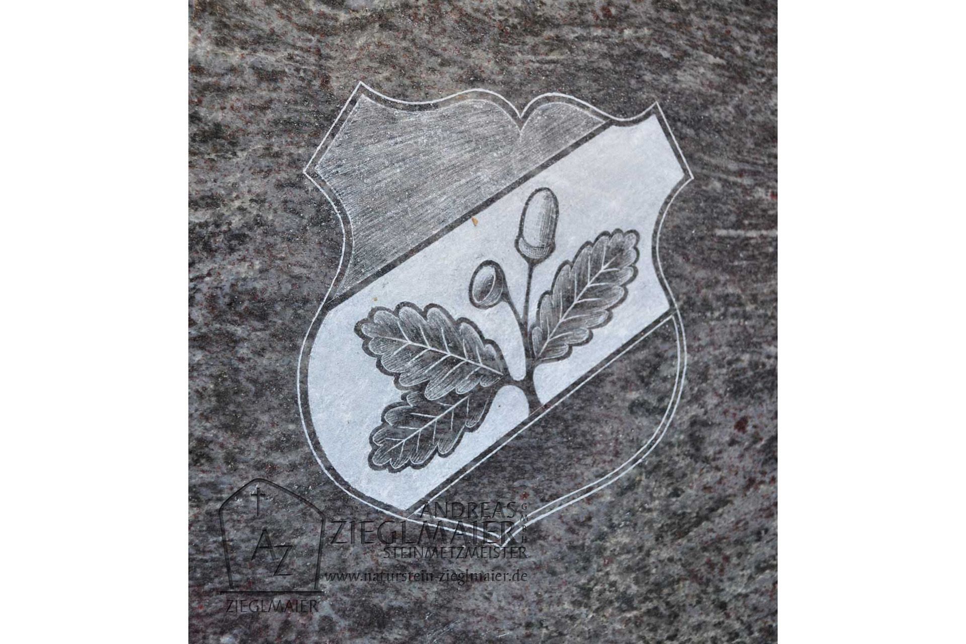 Grabstein Verzierung