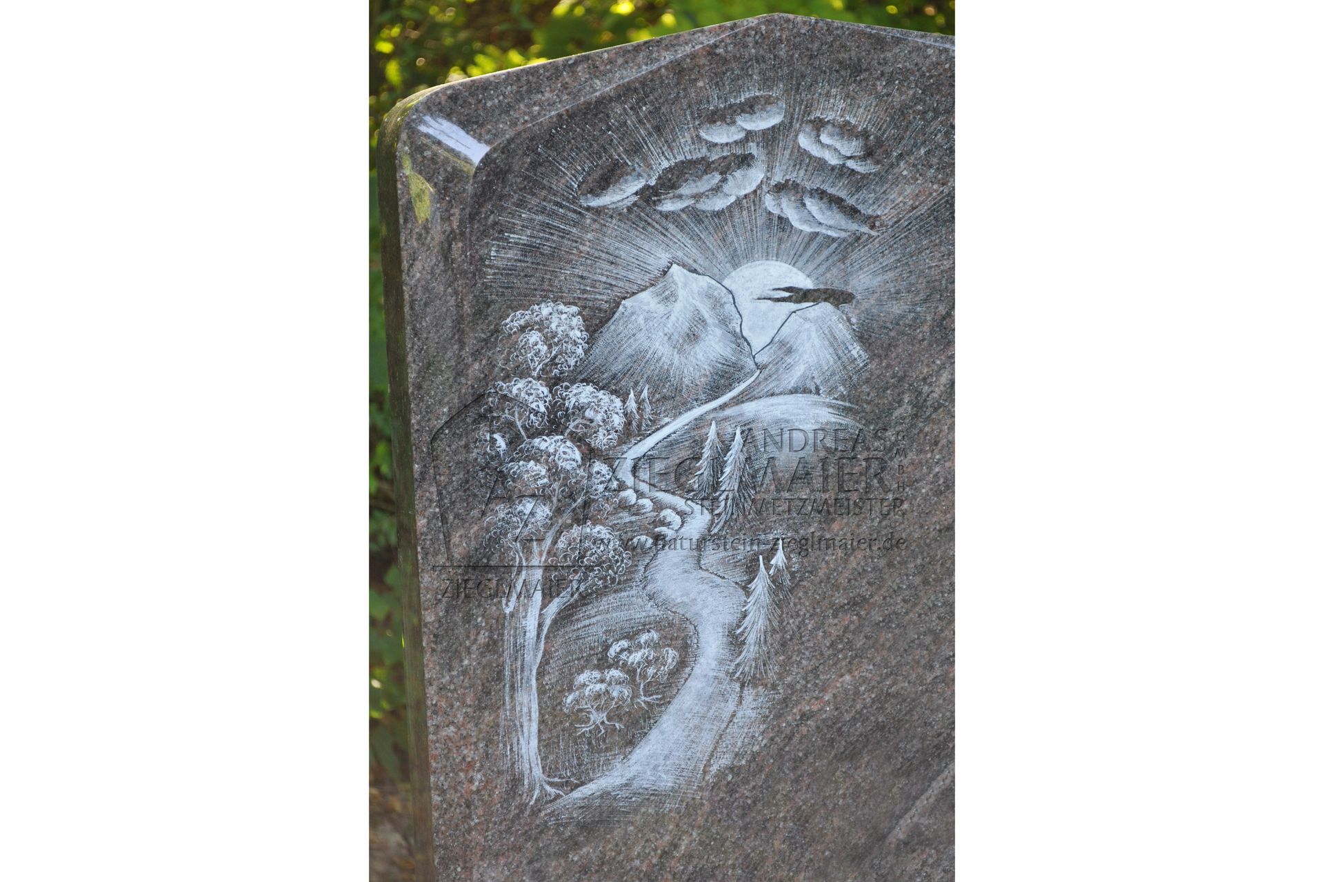 Grabstein Verzierung