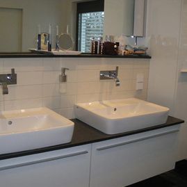 Doppelwaschtischanlage