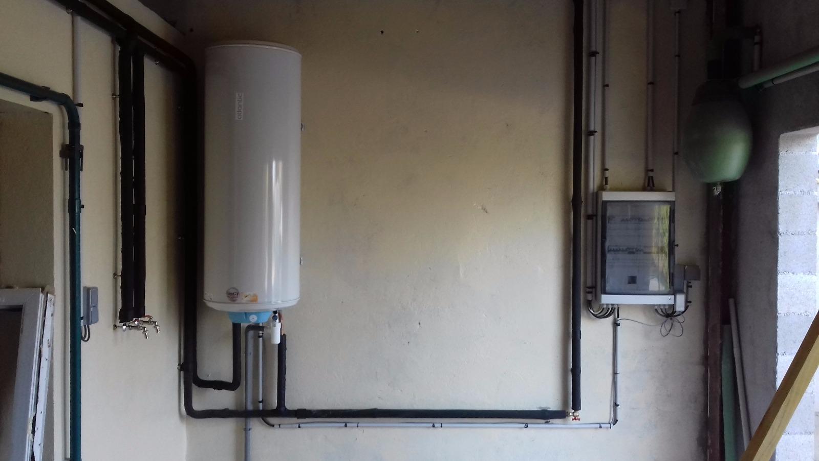 Plomberie pour Equipement Salle de Traite et Chauffe Eau avec Kit Agro