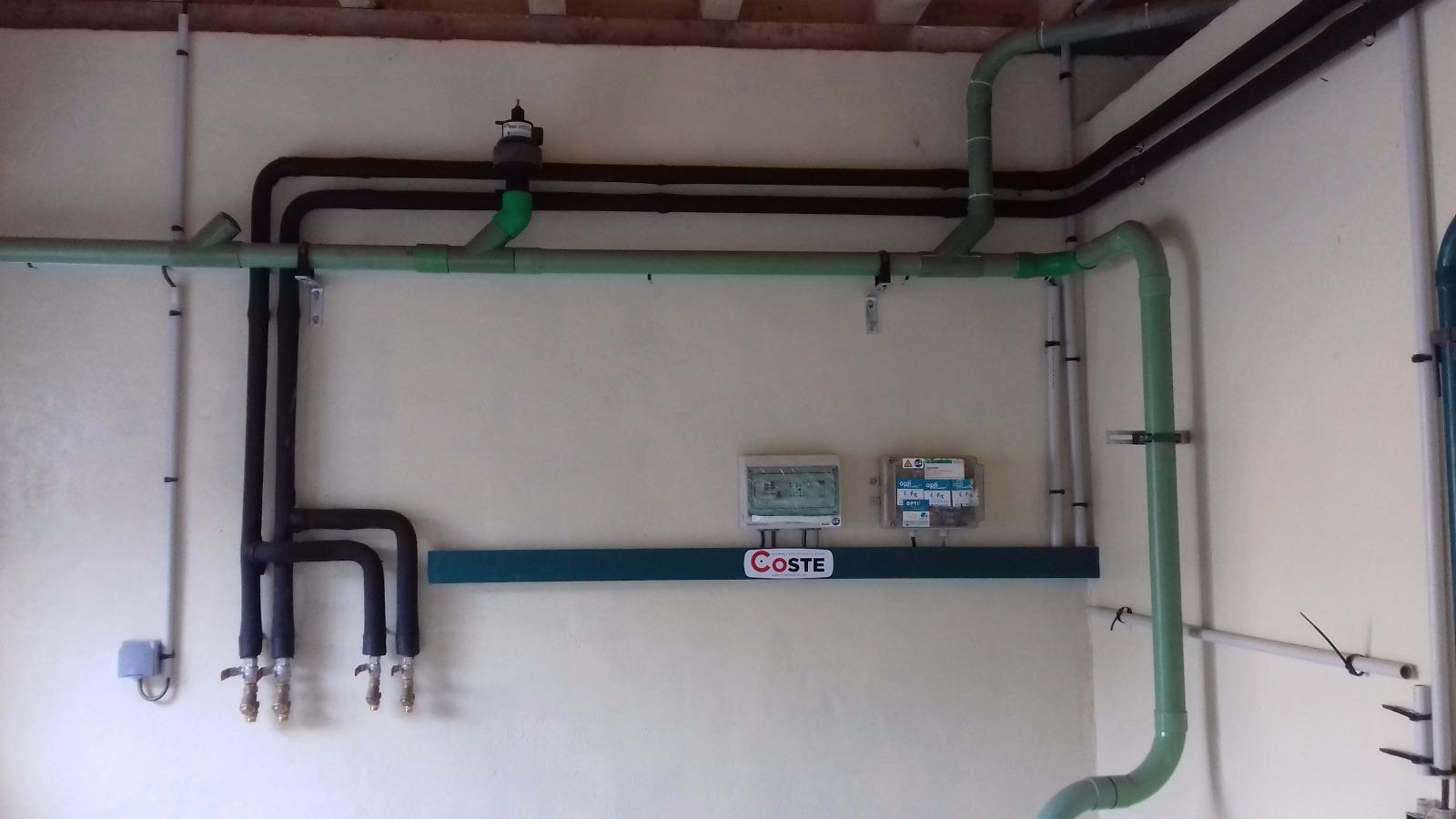 Plomberie pour Equipement Salle de Traite