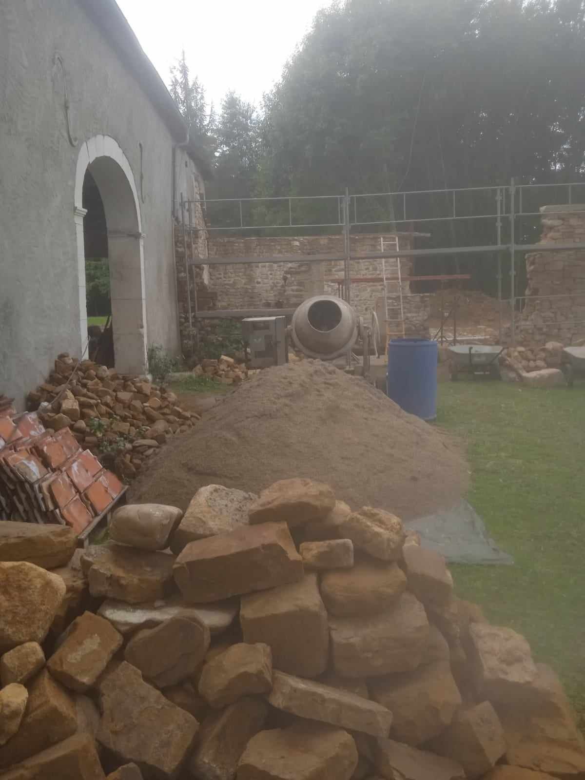 Travaux de maçonnerie extérieure