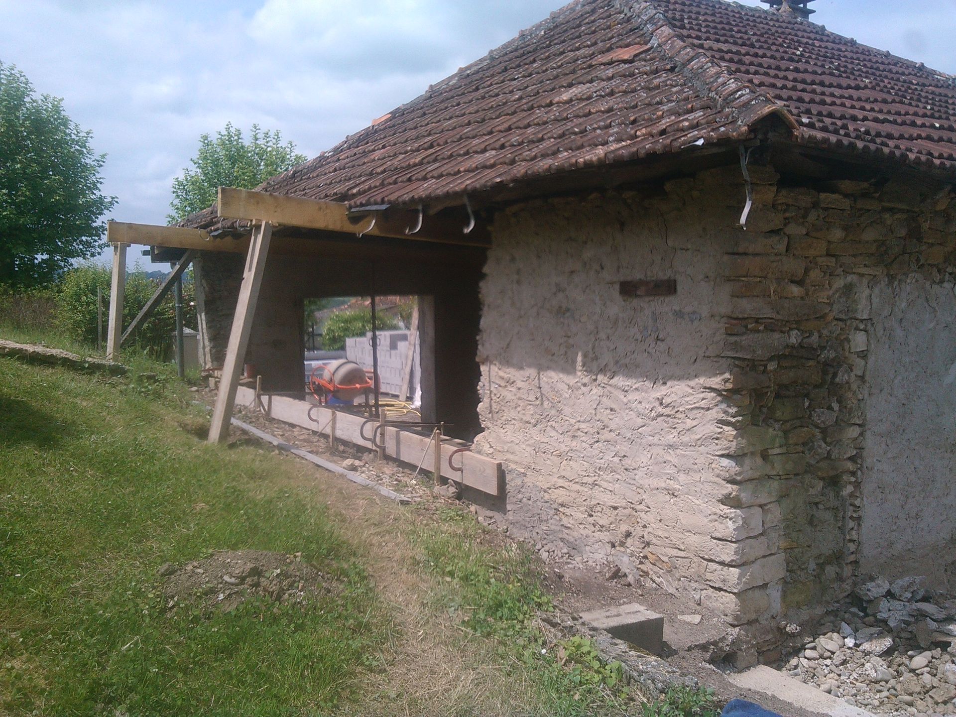 Ravalement d'une façade