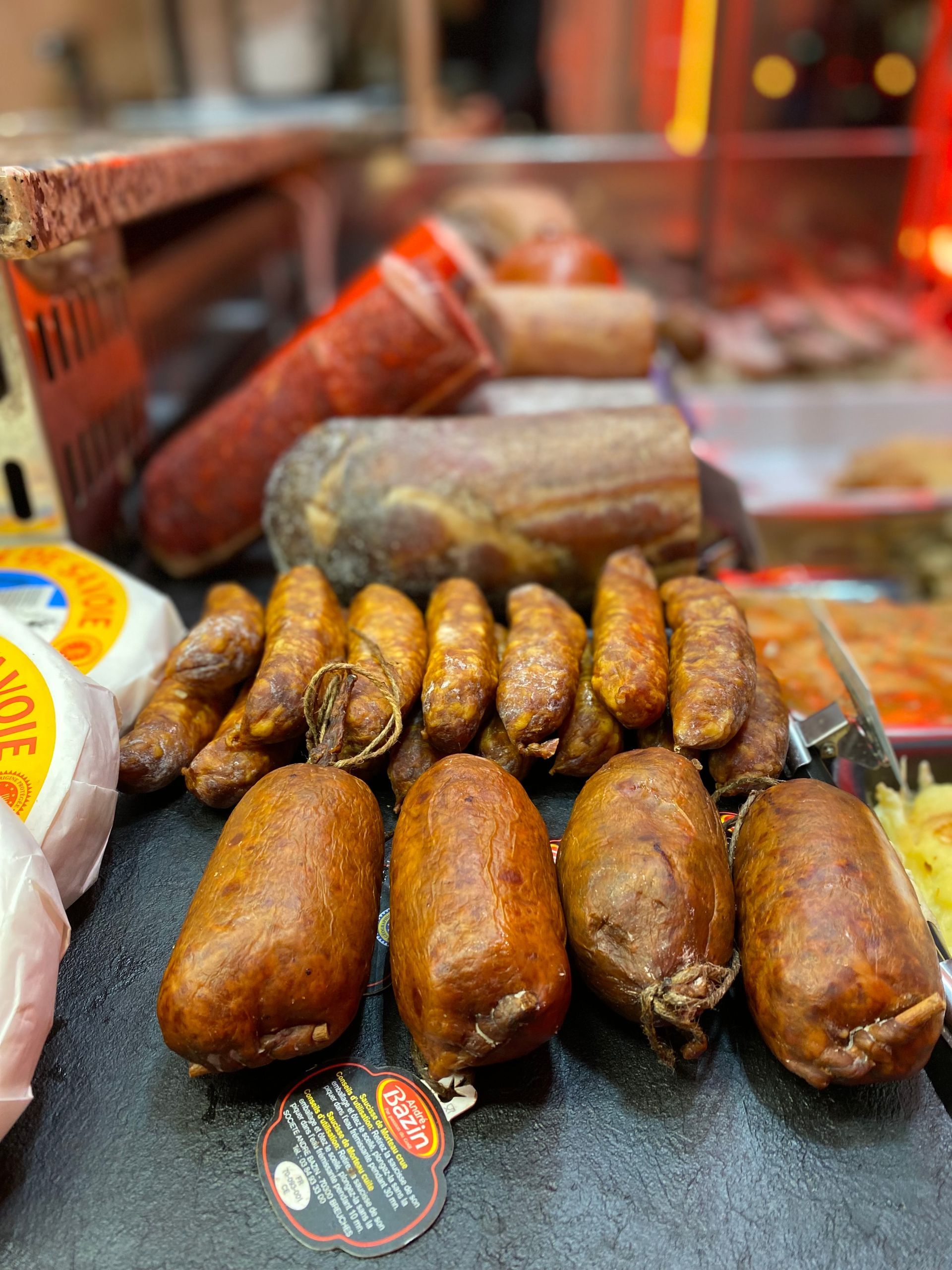 Boudin et saucisse