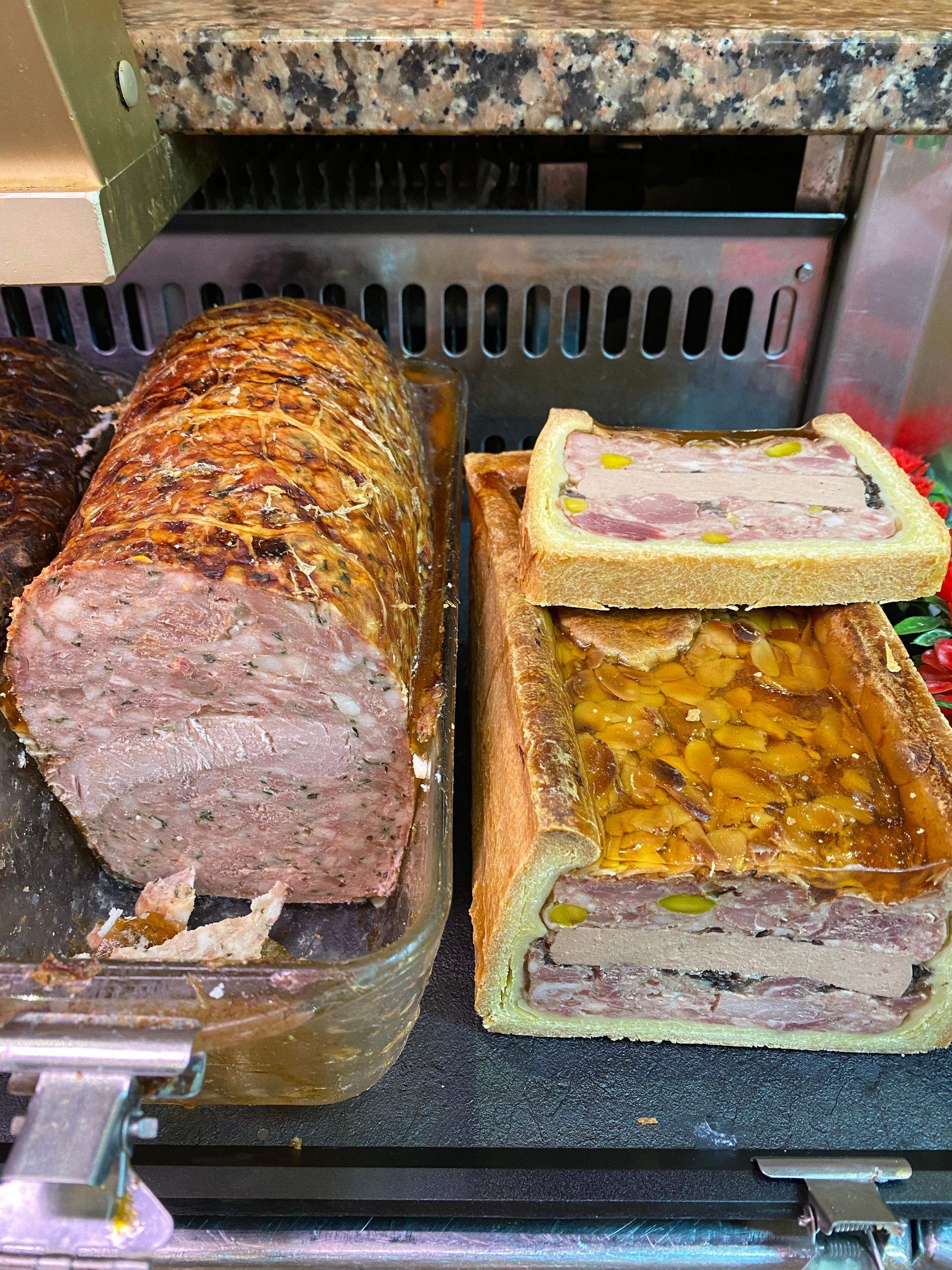 Plat préparé avec gelée