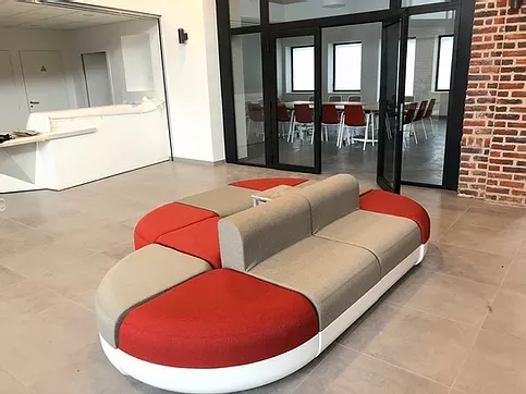 canapé de bureau 360 degrés