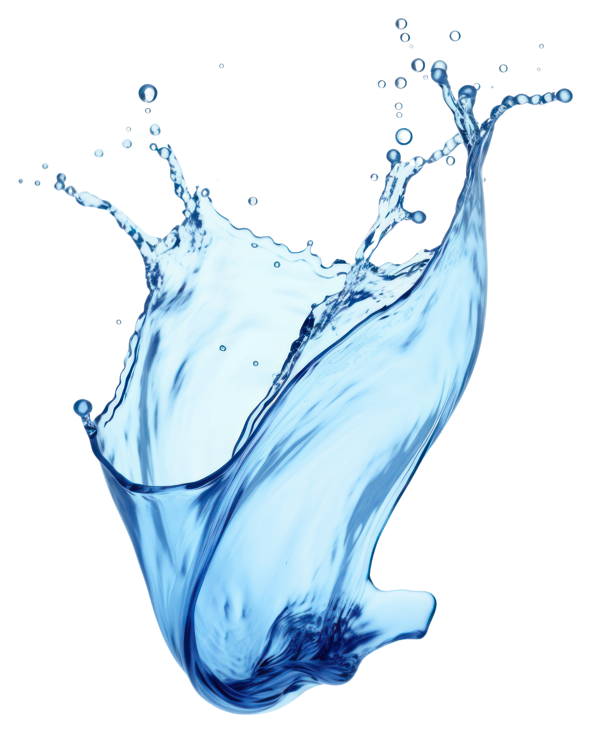 Un jet d'eau