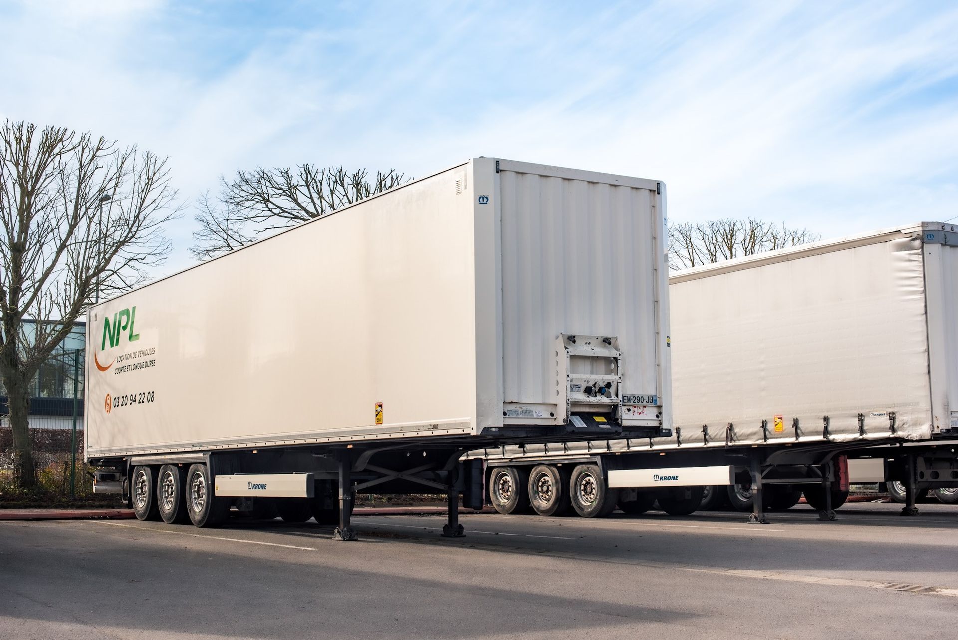 SEMI-REMORQUE KRONE