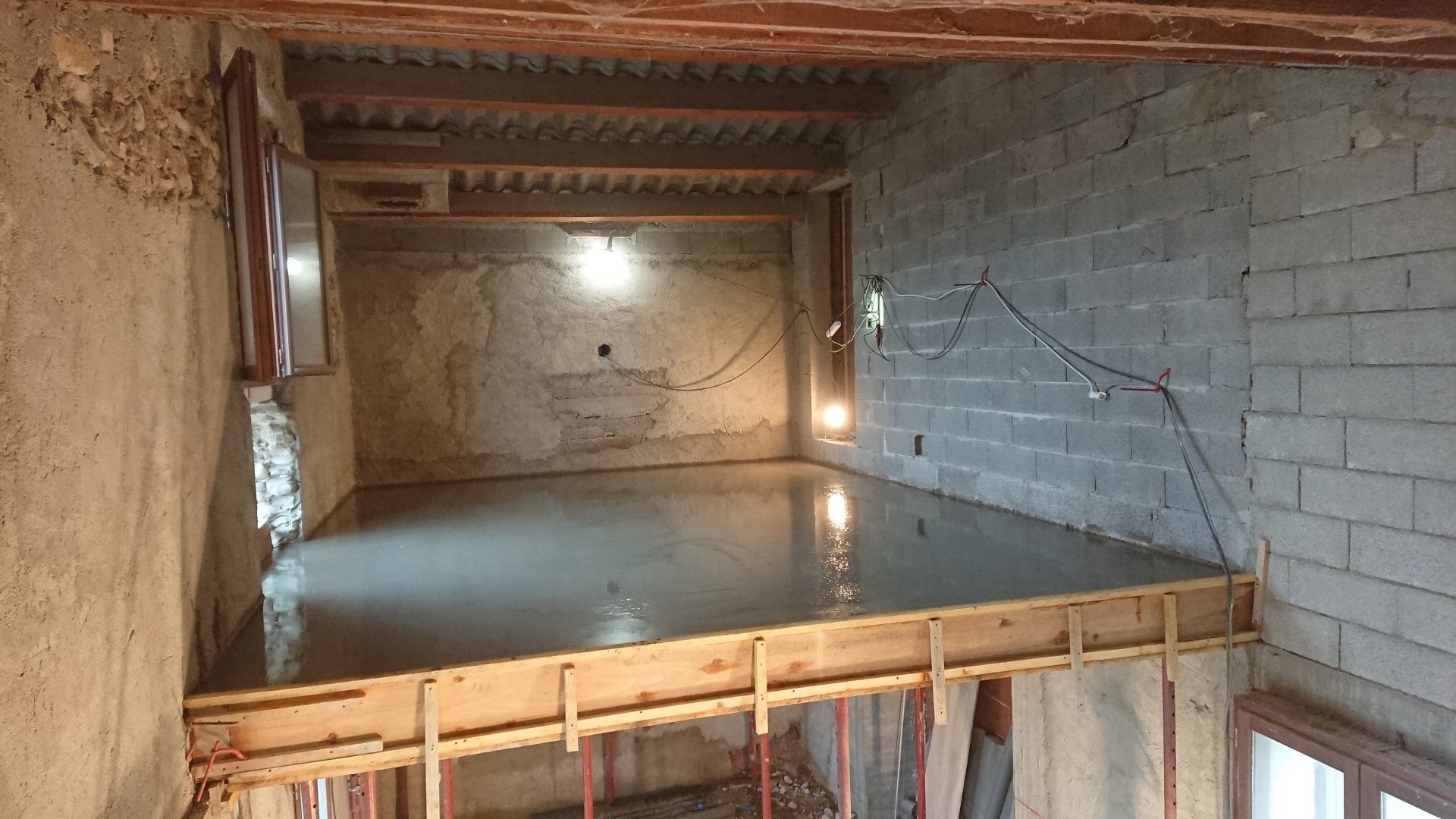 Gros œuvre intérieur