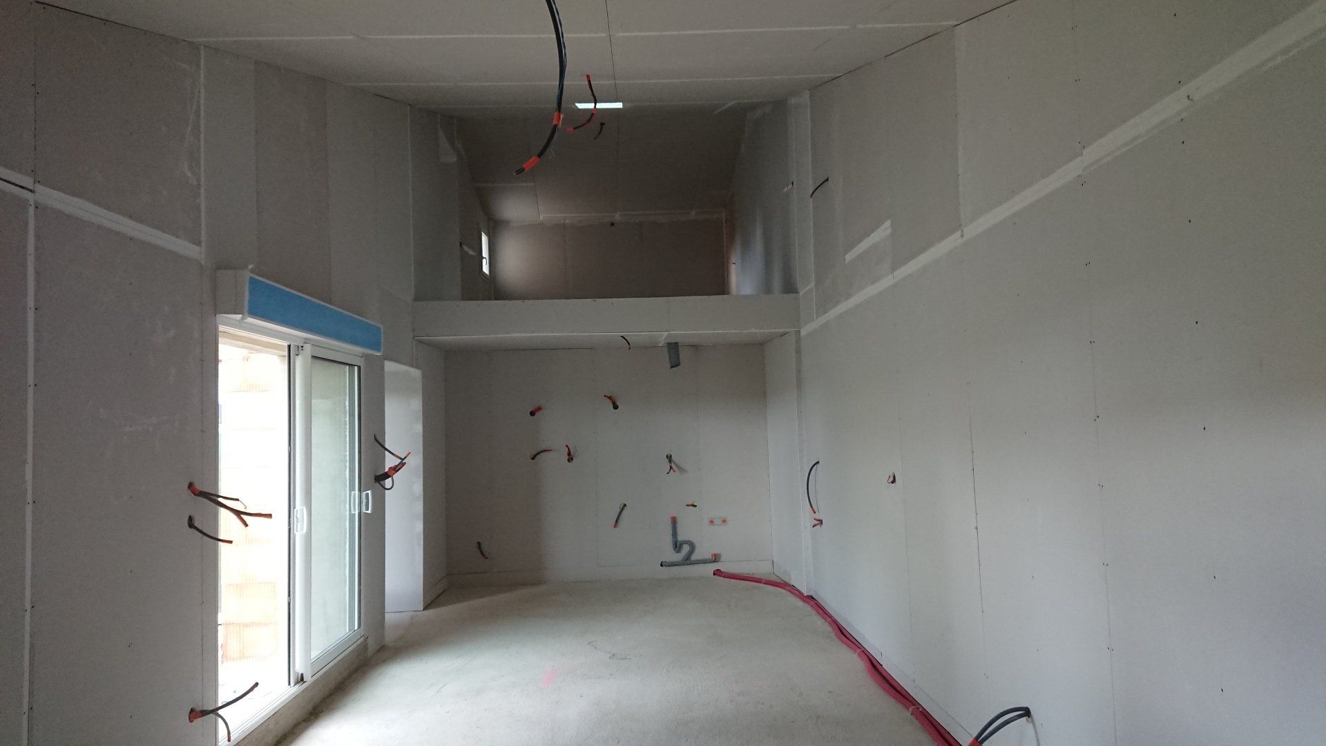 Travaux de plâtrerie