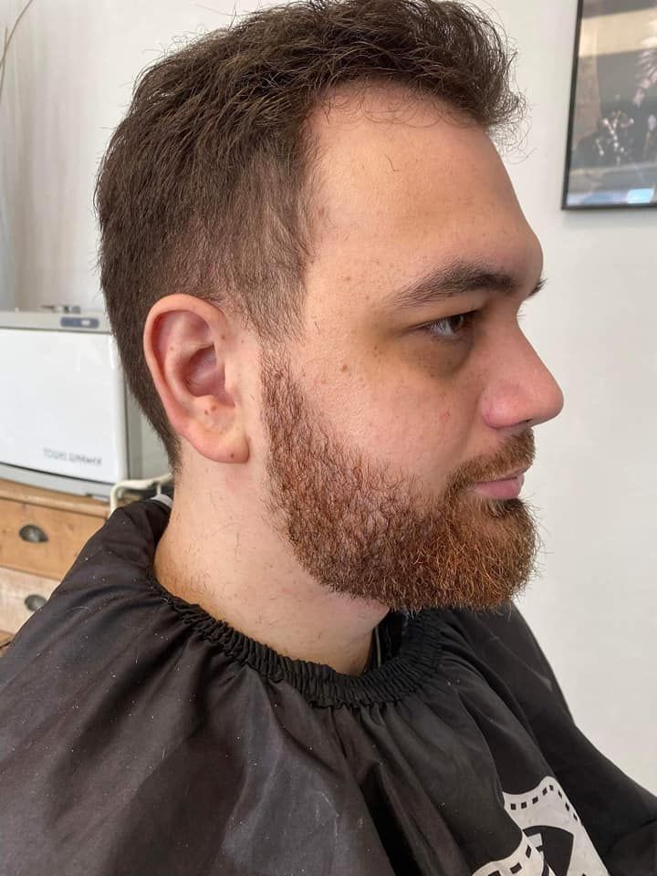 Coupe de cheveux homme après Céline Coiffure