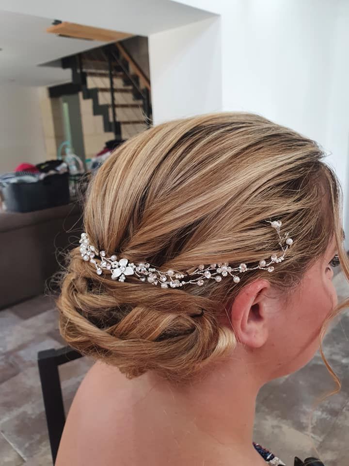 Chignon mariage St Savin