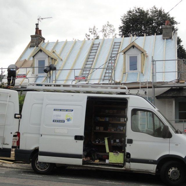 Travaux d'isolation toiture