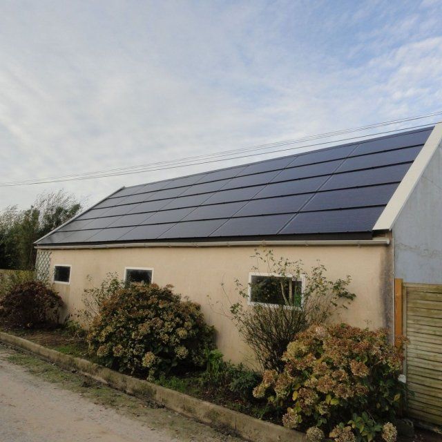 Installation de panneaux solaires