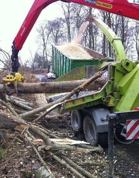 Holzhackarbeiten | René Duwenhorst | Garten-, Landschafts- & Tiefbau | Solingen