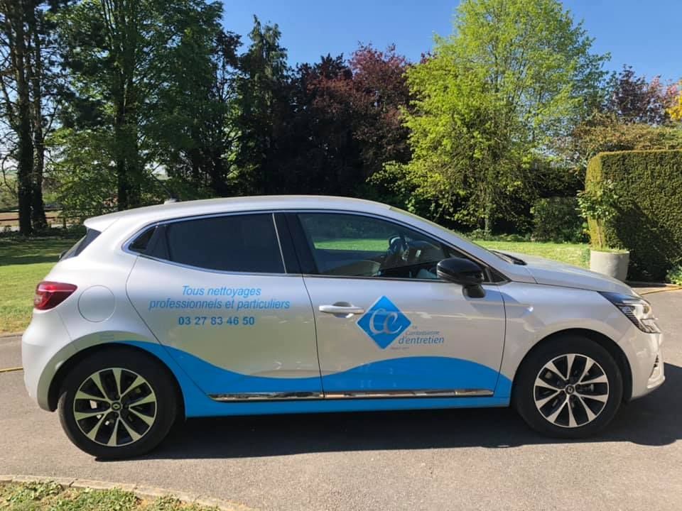 Petite voiture de la Cambrésienne d'Entretien