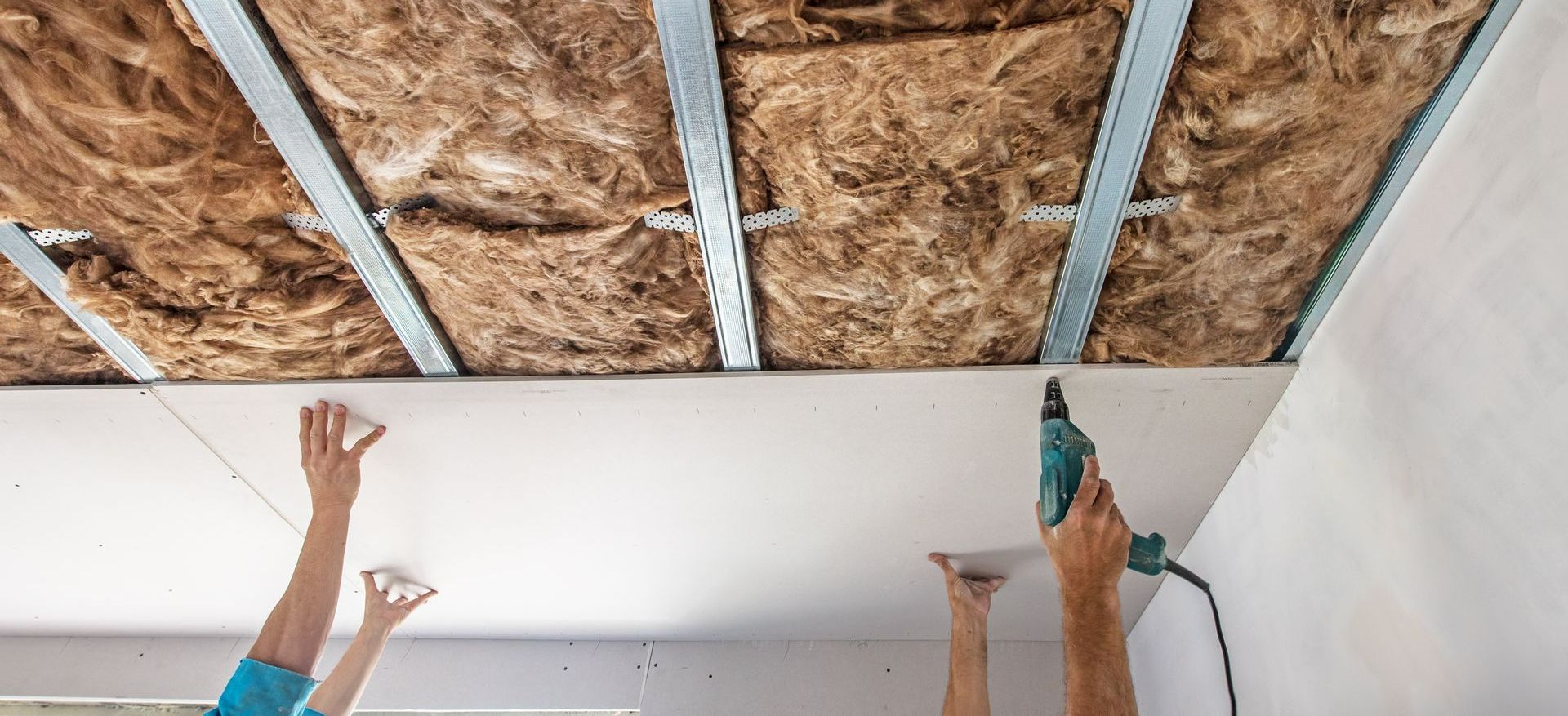 Installation de plaques de plâtre