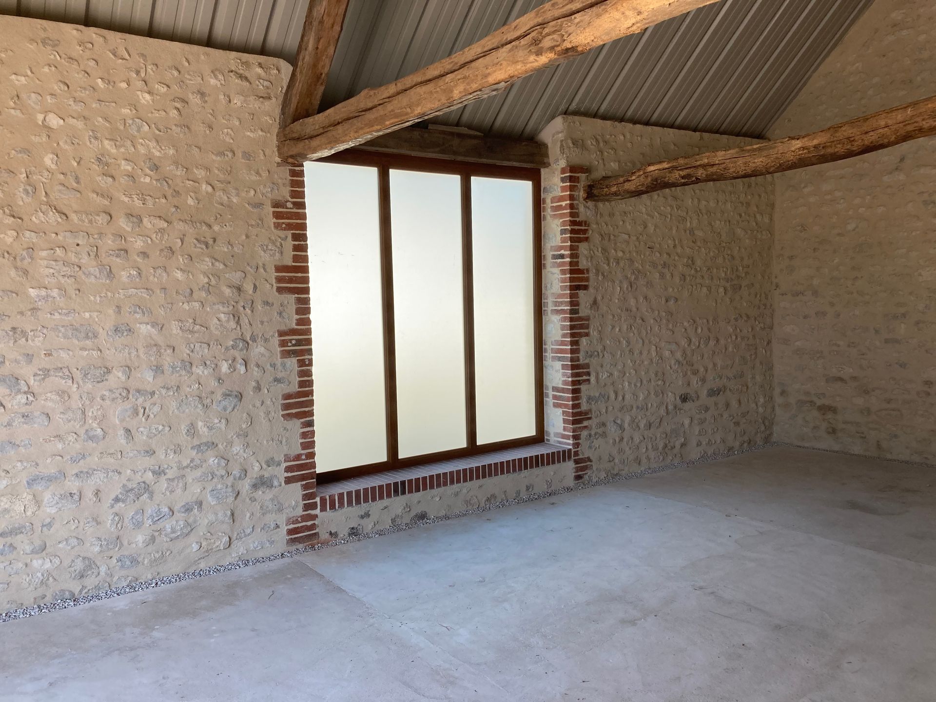 Rénovation intérieure d'un corps de ferme